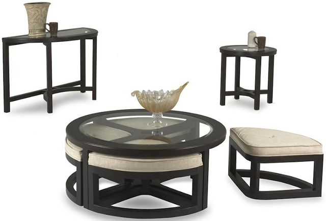 Klaussner® Ringlet Round Cocktail Table-2