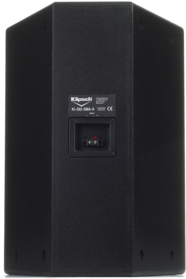 Klipsch® Profesional Black KI-262-SMA-II 12" 2-Way Trapezoidal Loudspeaker 4