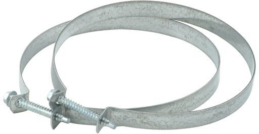 Whirlpool 4" Steel Dryer Venting Clamps-0