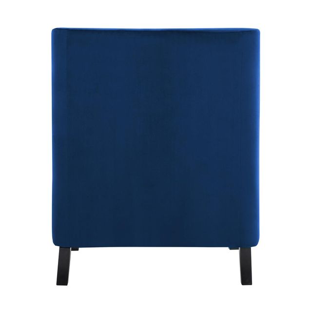 Homelegance Blue Velvet Accent Chair-2