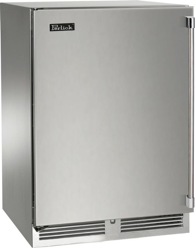 Perlick® Signature Series 5.2 Cu. Ft. Stainless Steel Outdoor Under The Counter Refrigerator 