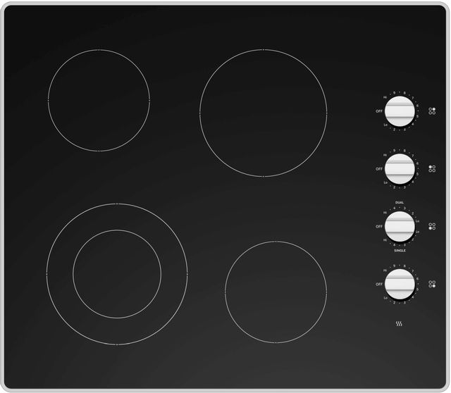 Table de cuisson électrique Moffat® de 24 po - Noir