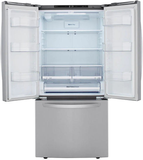 LG 24 Cu. Ft. Smudge Resistant Stainless Steel French Door Refrigerator 3