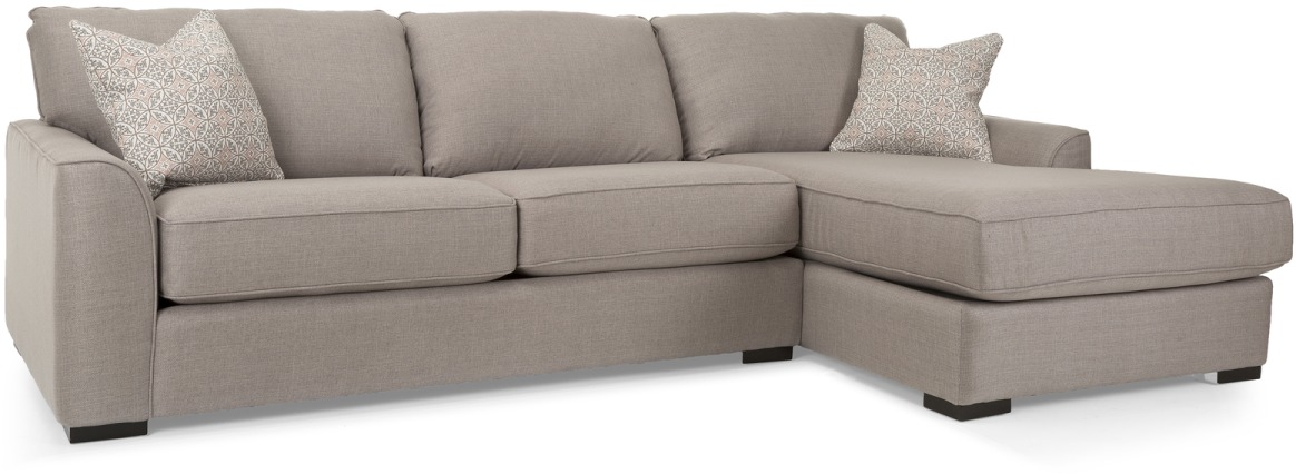 Decor-Rest® 2786 - 2 Piece Sectional Sofa with Chaise Set