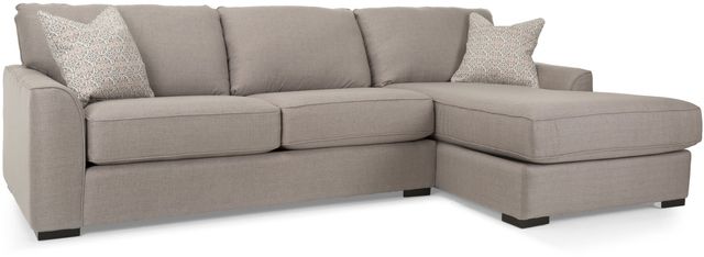 Decor-Rest® Furniture LTD 2786 Beige 2 Piece Sectional Sofa with Chaise Set 0