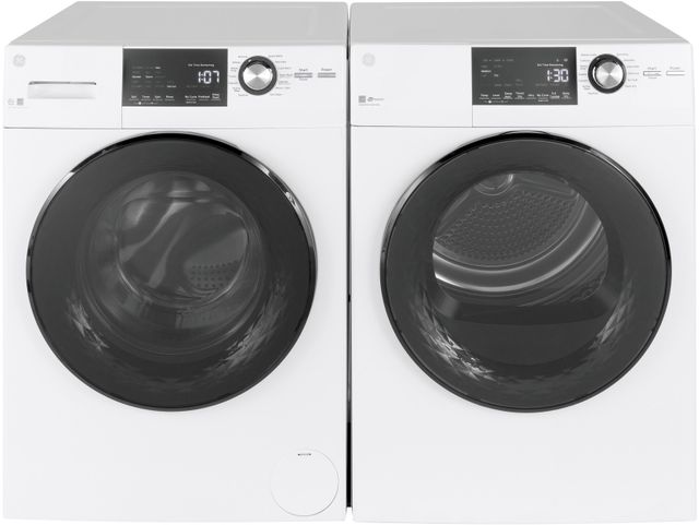 GE® 4.3 Cu. Ft. White Electric Dryer 4