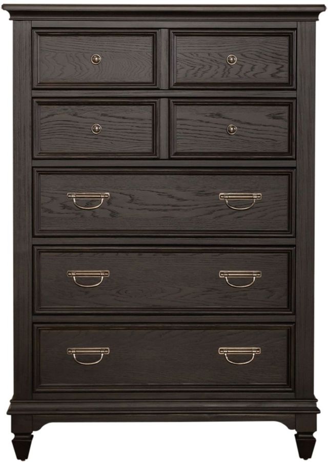 Liberty Allyson Park Ember Gray/Wirebrushed Black Forest Chest-1