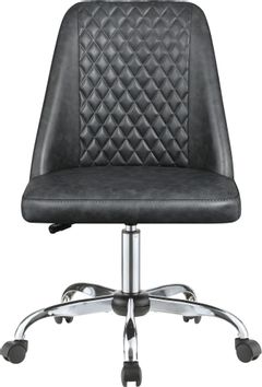 Coaster® Althea Grey/Chrome Office Chair