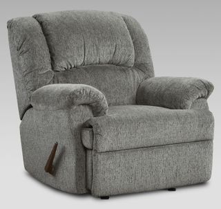 Affordable Furniture Allure Grey Rocker Recliner