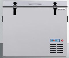 Summit® 1.9 Cu. Ft. Gray Portable Refrigerator/Freezer