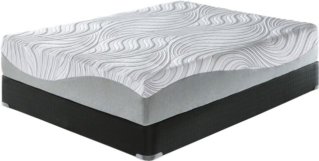 Sierra Sleep® By Ashley 12" Memory Foam Medium Tight Top Queen Mattress in a Box 2