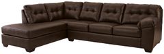 Mill Street® Donlen 2-Piece Chocolate Sectional with Chaise
