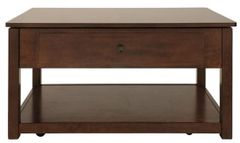 Signature Design by Ashley® Marion Dark Brown Lift Top Coffee Table