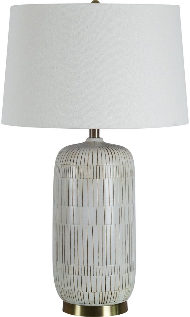 Renwil® Pierce Cream Table Lamp