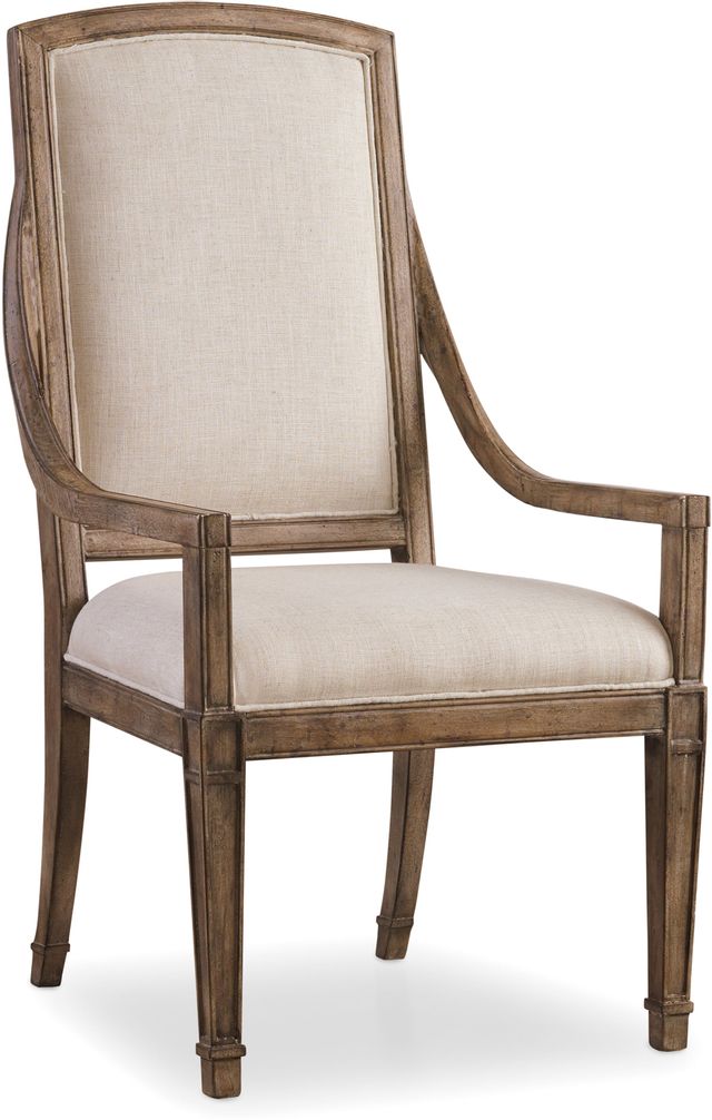 Hooker® Furniture Solana Light Caramel Latte Upholstered Host Chair