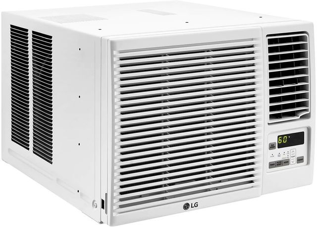 LG 7,500 BTU's White Cooling & Heating Window Air Conditioner 4