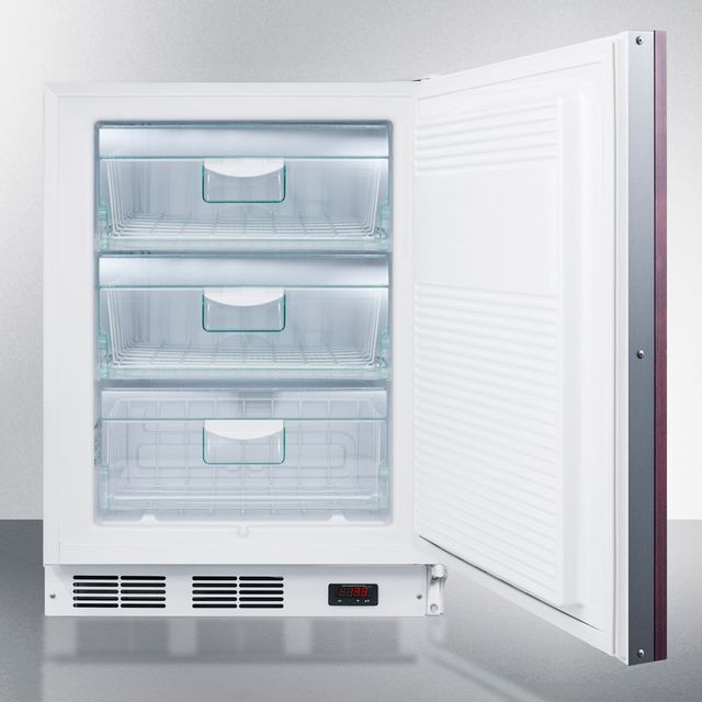 Accucold® by Summit® 3.5 Cu. Ft. Panel Ready ADA Compliant Built In All Freezer 1