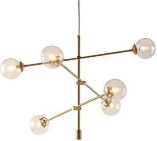 Olliix by INK+IVY Gold Cyrus Chandelier