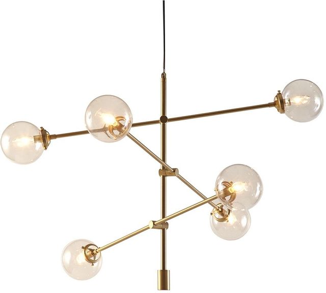 Olliix by INK+IVY Gold Cyrus Chandelier-0