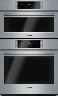Bosch Benchmark® Series 30" Stainless Steel Steam Electric Built In Oven/Steam Combo-HSLP751UC