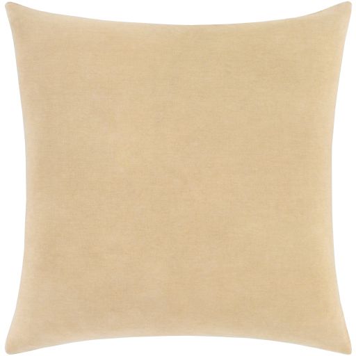 Surya Accra Khaki 18"x18" Toss Pillow with Down Insert-1