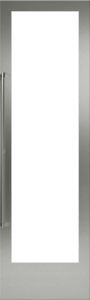 Gaggenau 24" Stainless Steel Frame Refrigerator Door Panel with Handle