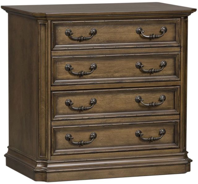 Liberty Amelia Jr Antique Toffee Executive Lateral File-0