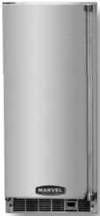 Marvel 15" Clear Ice Maker-Stainless Steel 0