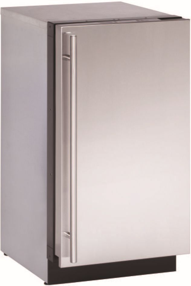 U-Line® Modular 3000 Series 3.6 Cu. Ft. Stainless Steel Compact Refrigerator 0