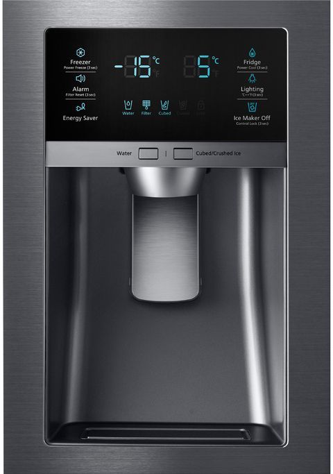 Samsung 24.7 Cu. Ft. Fingerprint Resistant Black Stainless Steel French Door Refrigerator 7