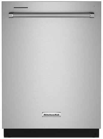 KitchenAid® 24" PrintShield™ Stainless Steel Built In Dishwasher-KDTM404KPS