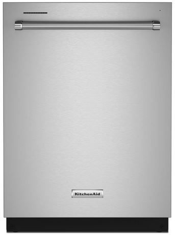 KitchenAid® 24" PrintShield™ Stainless Steel Built In Dishwasher 0