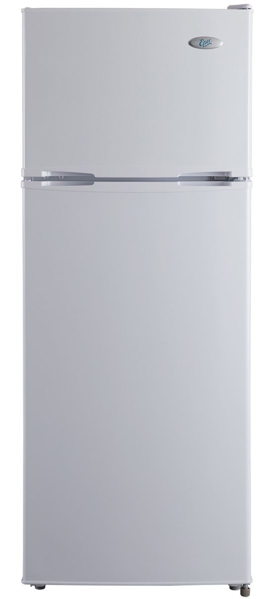 Epic® 22" 7.5 Cu. Ft. White Top Freezer Refrigerator