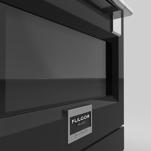 Fulgor® Milano 29.75" Matte Black Replacement Door Kit 2