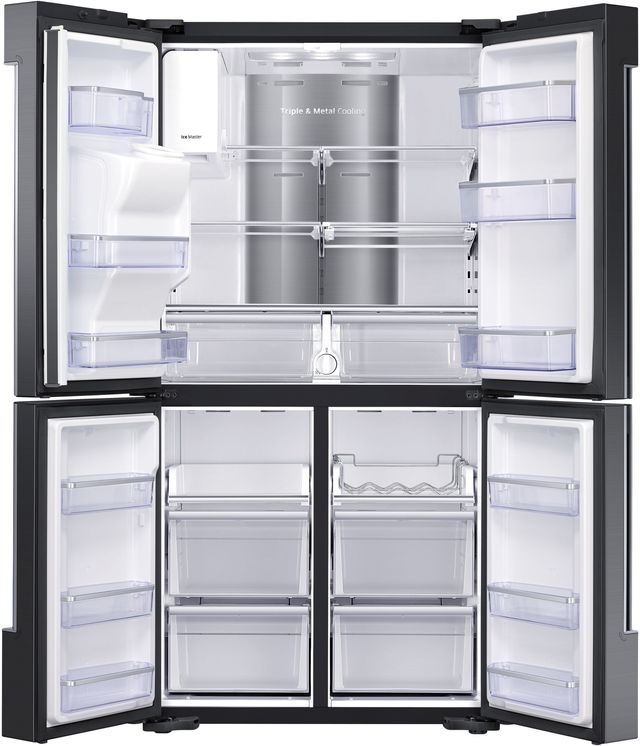 Samsung 22 Cu. Ft. Counter Depth 4-Door Flex™ Refrigerator-Fingerprint Resistant Stainless Steel 1