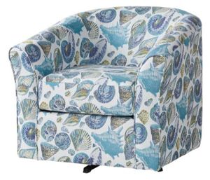 Hughes Furniture 89 Sanibel Ocean Swivel Chair