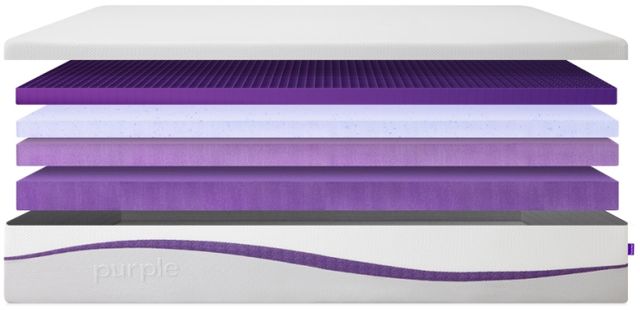 Purple® Purple Plus® Grid Technology Medium Smooth Top King Mattress in a Box-2