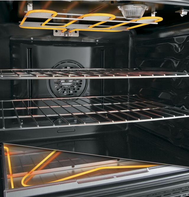 GE® Profile™ Series 30" Stainless Steel Free Standing Electric Double Oven Convection Range 5