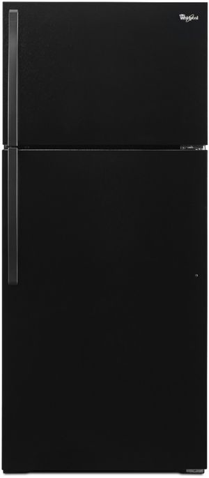 Whirlpool® 16.0 Cu. Ft. Black Top Freezer Refrigerator