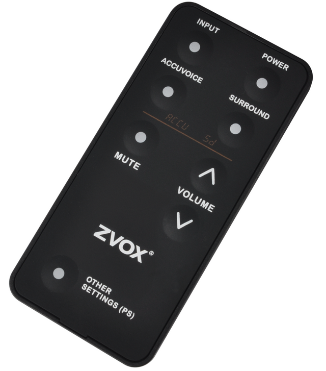 ZVOX® AccuVoice AV203 Titanium TV Speaker 1