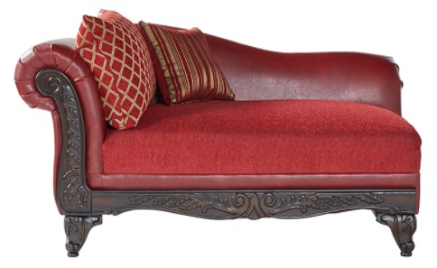 Hughes Furniture 17900 SanMar Crimson Chaise