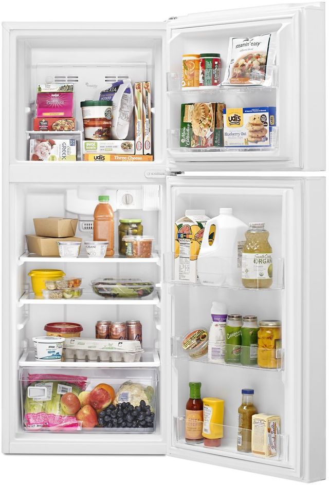 Whirlpool® 11.0 Cu. Ft. White Top Freezer Refrigerator 7
