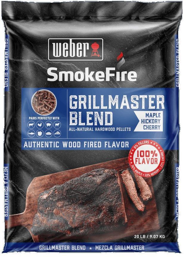 Weber® GrillMaster Blend All-Natural Hardwood Pellets 0