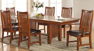 Winners Only® Colorado 5-Piece Brown Dining Table Set