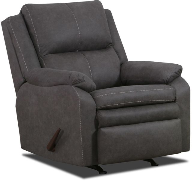 Lane® Home Larson Pyxis Charcoal Sofa and Loveseat with FREE Recliner-2