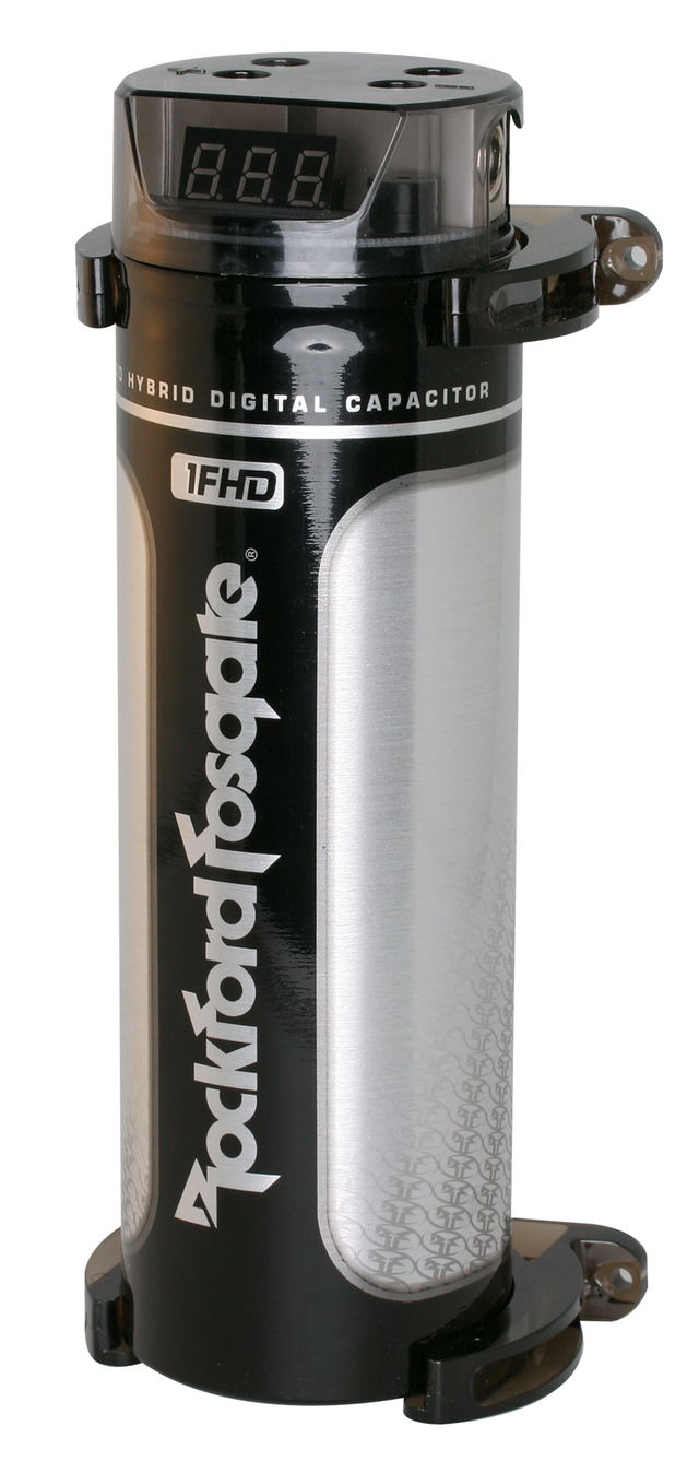 Rockford Fosgate® 1 Farad Digital Capacitor Shop 4k, HDTV's, Car Audio,  Home Theater in Roseburg, OR 97470