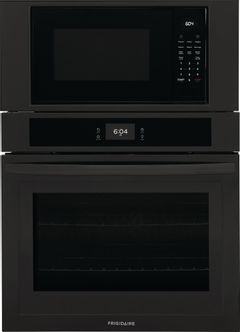 Frigidaire® 30" Black Oven/Microwave Combo Electric Wall Oven 