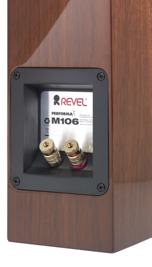Revel® Performa3™ 6.5" High Gloss Walnut Bookshelf Speaker 1