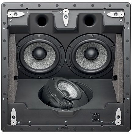Focal® 1000 Series 4" Black In-Ceiling Speaker 1