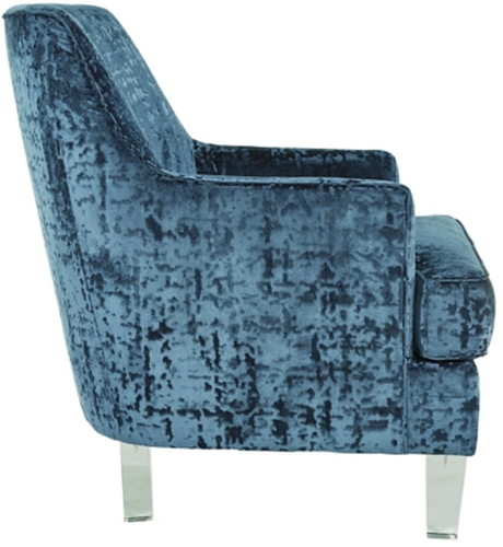 Signature Design by Ashley® Gloriann Pewter Accent Chair 6